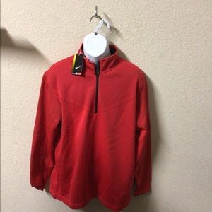Nike Golf Mens 1/4 Zip Dri-fit Pullover Jacket
